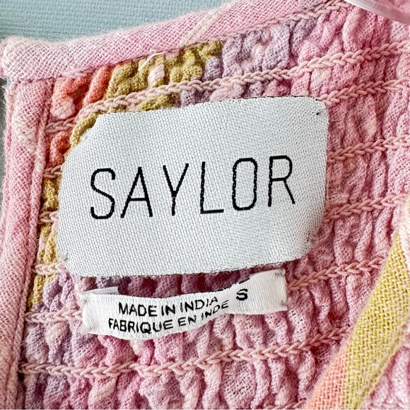 Saylor Alanna Midi Dress Sorbet Stripe Size Small - Picture 7 of 9